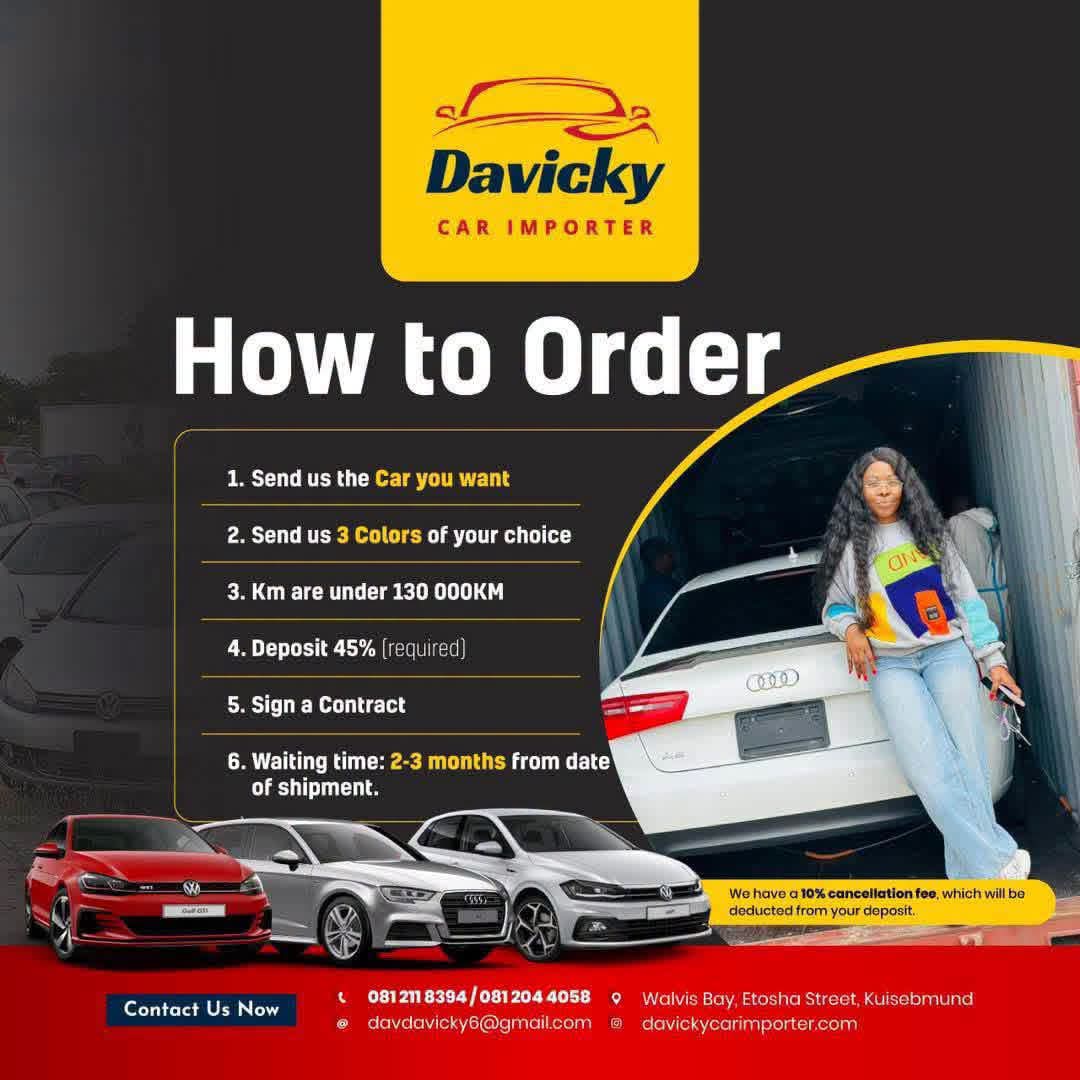Order a vehicle